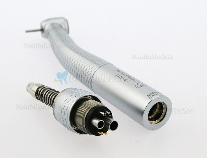 YUSENDENT® CX207-GS-PQ Pieza de mano de fibra óptica Sirona Compatible (Kopplung x1 + Turbine Handstück x 3)